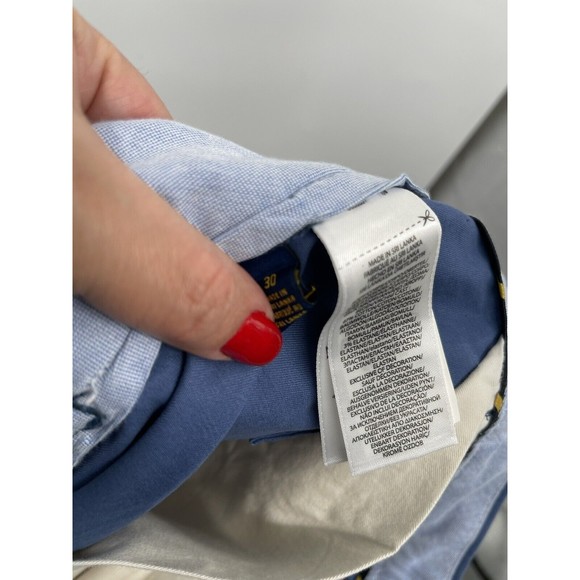 Polo Ralph Lauren mens Stretch Classic Shorts - size 30 Blue - Picture 6 of 7